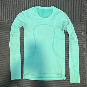 lululemon LS swiftly tech shirt size 4 WXS